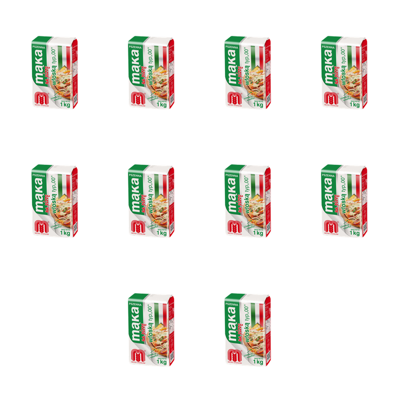 Młyny Stoisław Mąka pszenna na pizzę włoską 1 kg X10